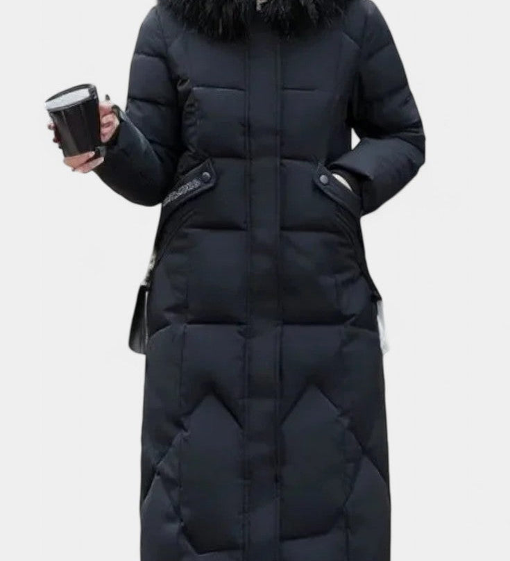 Manteau d'hiver Maisha avec capuche