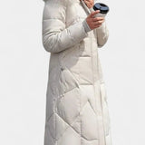 Manteau d'hiver Maisha avec capuche