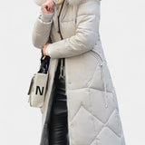 Manteau d'hiver Maisha avec capuche