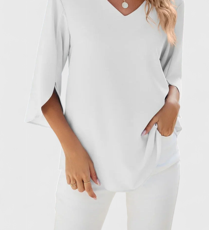 Blouse Tabitha Décontractée avec Coupe Ample et Style Sophistiqué