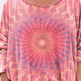 Blouse Oversize Omari avec Imprimé Bohème Rétro