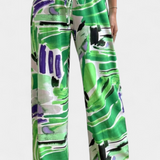 Pantalon Large Senda avec Imprimé Abstrait