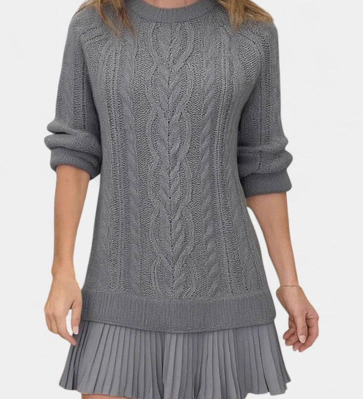 Robe Mini Tricotée Daina Tordue