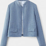 Veste d'Hiver Texturée Alvera avec Poches