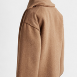 Pauline™ | Manteau à coupe ample avec écharpe à franges intégrée