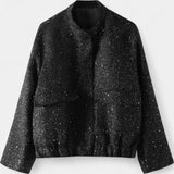 Veste d'Hiver Texturée Alvera avec Poches