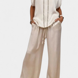 Ensemble Printemps Blasa en Deux Pièces avec Style Sophistiqué