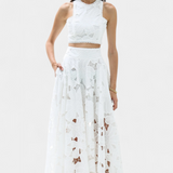 Ensemble de Dentelle Florale Romantique Danitza
