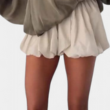 Veste Maude Verte Olive avec Manches Bouffantes