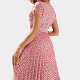 Robe Midi Galilea Fleurie avec Inspiration Champêtre