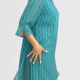 Robe en Chiffon Élégante Polly avec Coupe Classique et Tombé Fluide