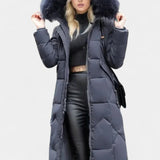 Manteau d'hiver Maisha avec capuche