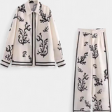 Ensemble à Pantalon Large Nazaret avec Imprimé Artistique