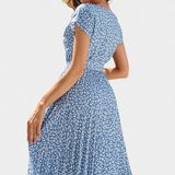 Robe Midi Galilea Fleurie avec Inspiration Champêtre