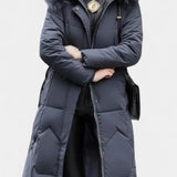 Manteau d'hiver Maisha avec capuche