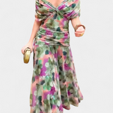 Herminia™ | Robe élégante avec décolleté en V
