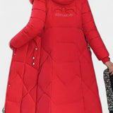 Manteau d'hiver Maisha avec capuche