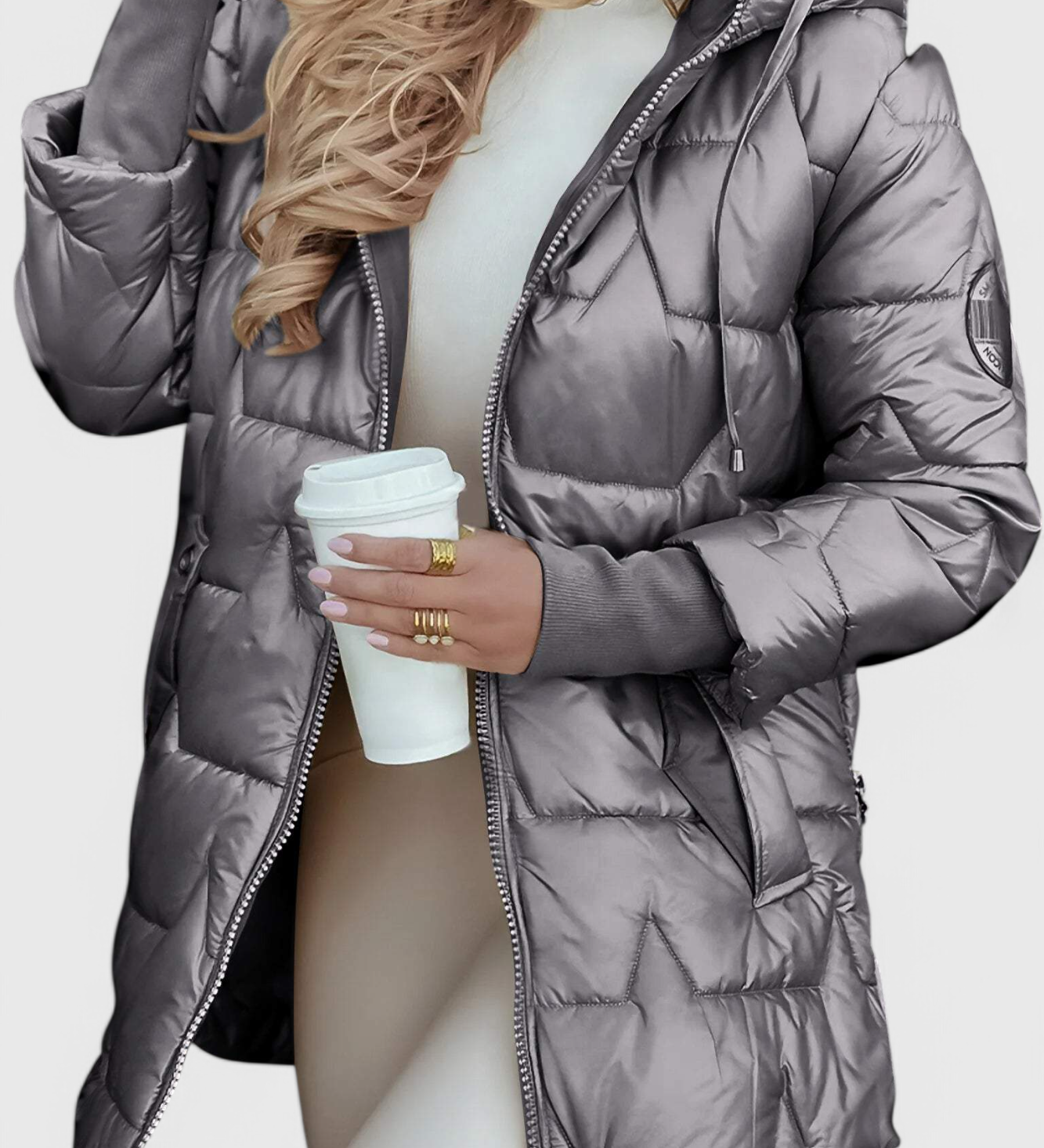 Manteau Isolant à Capuche Marcella
