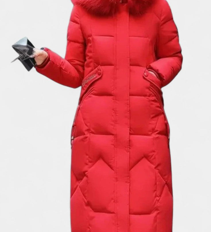Manteau d'hiver Maisha avec capuche