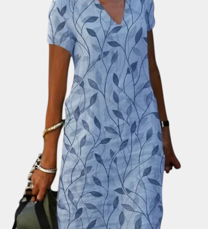 Robe décontractée Elowen avec décolleté en V