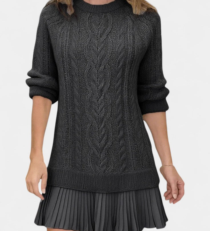 Robe Mini Tricotée Daina Tordue