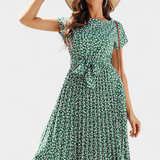 Robe Midi Galilea Fleurie avec Inspiration Champêtre