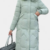 Manteau d'hiver Maisha avec capuche