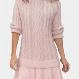 Robe Mini Tricotée Daina Tordue