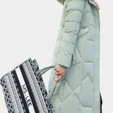 Manteau d'hiver Maisha avec capuche