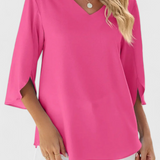 Blouse Tabitha Décontractée avec Coupe Ample et Style Sophistiqué