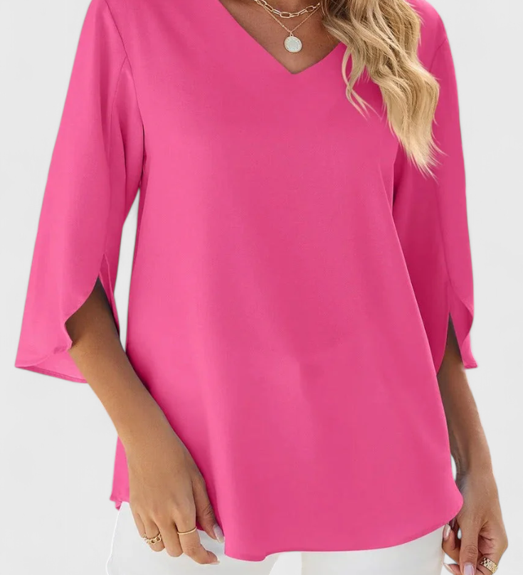 Blouse Tabitha Décontractée avec Coupe Ample et Style Sophistiqué