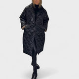 Isela™ | Manteau réversible avec doublure léopard élégante