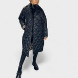 Isela™ | Manteau réversible avec doublure léopard élégante