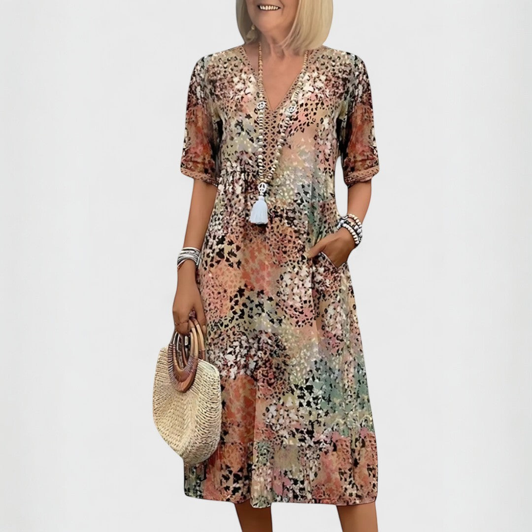 Teresa™ | Robe Boho Florale Élégante