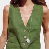 Ensemble Gilet et Shorts en Lin et Coton Jennifer