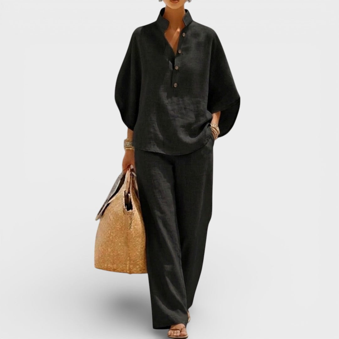 Julia™ | Ensemble en Lin Élégant