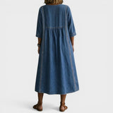 María™ | Robe en Jean Élégante