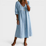 María™ | Robe en Jean Élégante