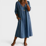María™ | Robe en Jean Élégante