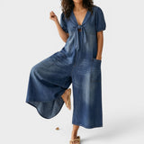 Paula™ | Combinaison en Jean Élégante