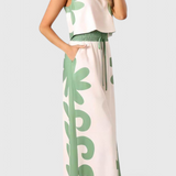Ensemble Boho Floral Sans Manches Serafina