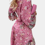 Robe Mini A-Ligne Florale Boho Vera