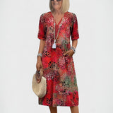 Teresa™ | Robe Boho Florale Élégante