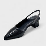 Ela – Chaussures élégantes avec un talon ouvert