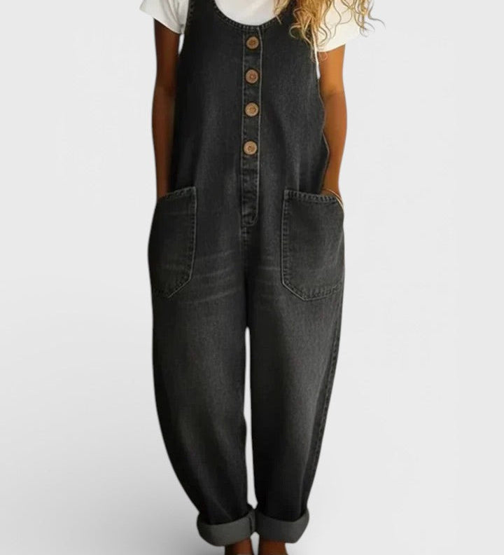 Alba™ | Salopette en Denim Vintage