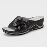 Nerea™ | Sandales orthopédiques en cuir confortables