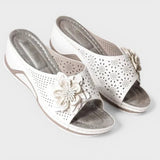 Nerea™ | Sandales orthopédiques en cuir confortables