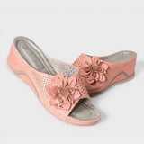 Nerea™ | Sandales orthopédiques en cuir confortables