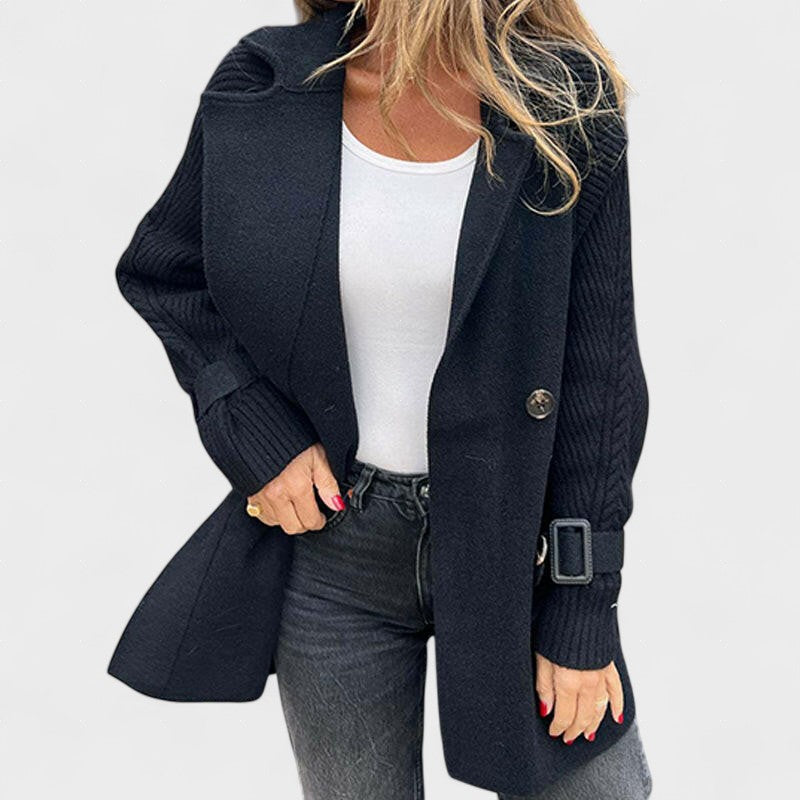Noa™ | Manteau Tricot Mi-Long