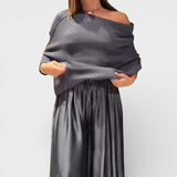 Consuelo™ | Ensemble élégant décolleté bardot